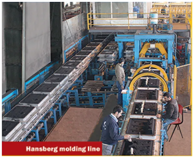 Hansberg molding line