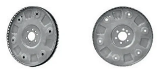 Drive plates, rear view
